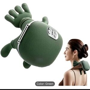 Green Handheld Massager